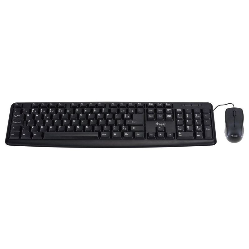 KIT TECLADO Y RATON EQUIP LIFE (Con cable)