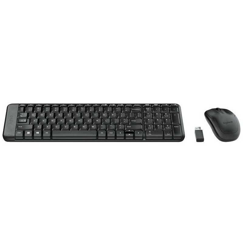 KIT TECLADO Y RATÓN LOGITECH WIRELESS COMBO MK220