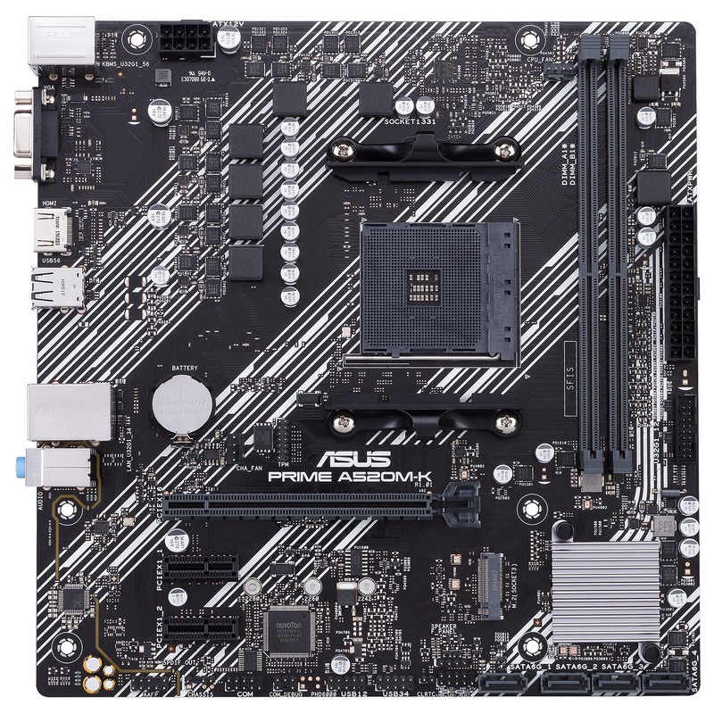 PLACA BASE ASUS PRIME A520M-K