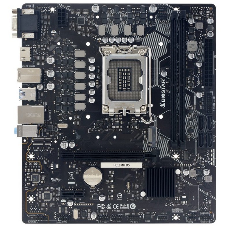 PLACA BASE BIOSTAR H610MH D5