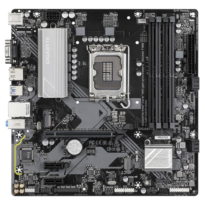 PLACA BASE GIGABYTE B760M D3HP DDR4