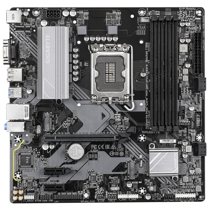 PLACA BASE GIGABYTE B760M D3HP