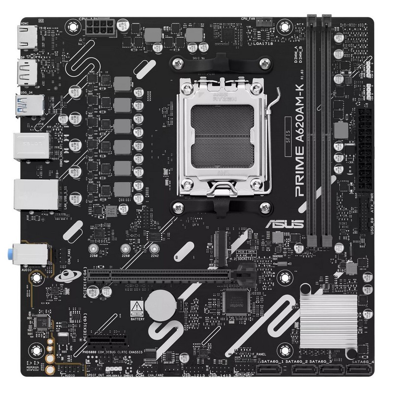 PLACA BASE ASUS PRIME A620AM-K