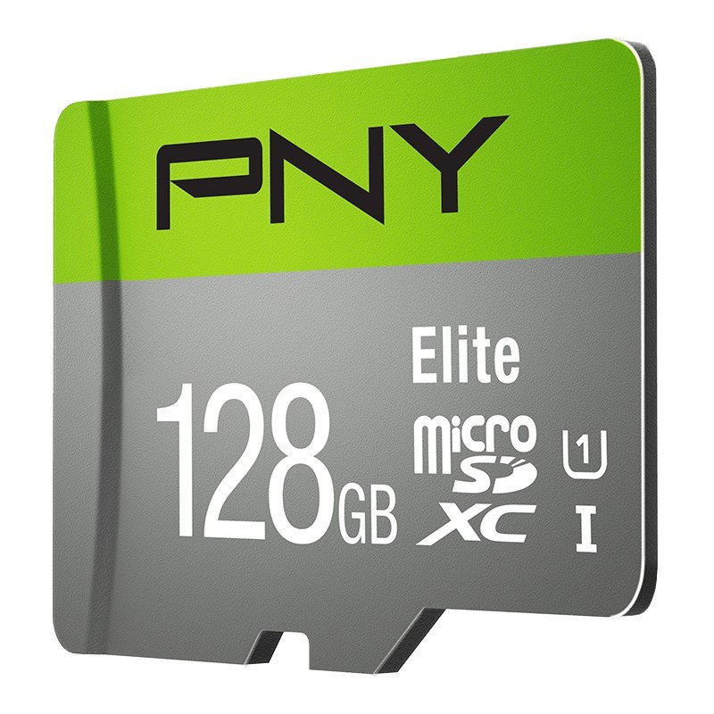 MEMORIA FLASH PNY Elite DE 128GB microSDXC Clase 10 U1