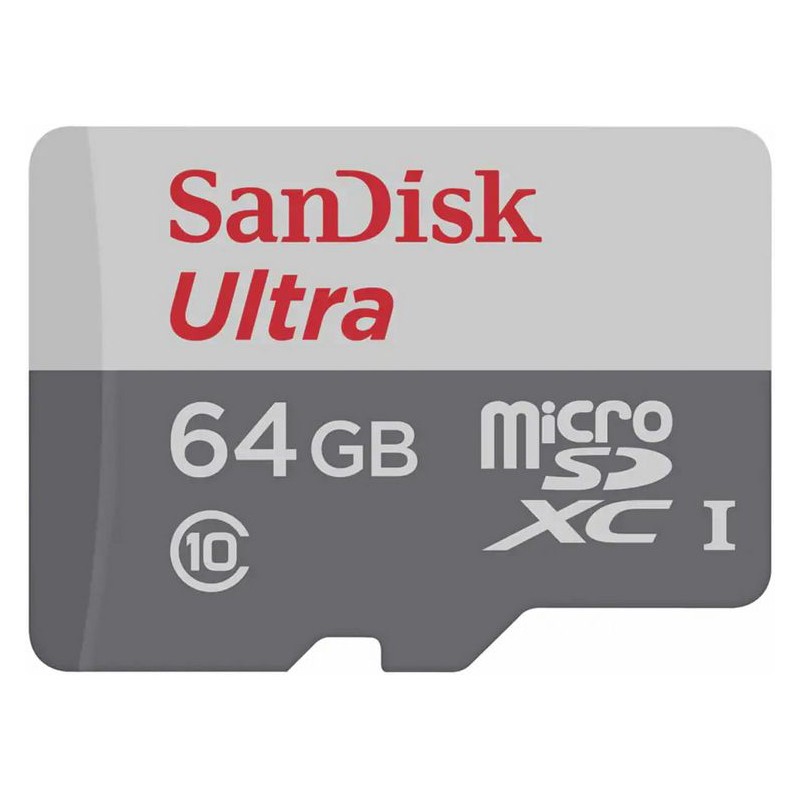 MEMORIA FLASH SanDisk Ultra DE 64GB microSD XC I Clase 10