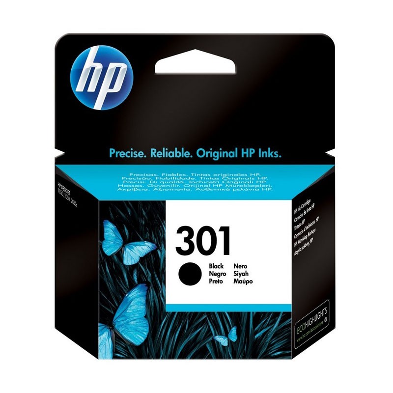 CARTUCHO TINTA HP 301 Negro