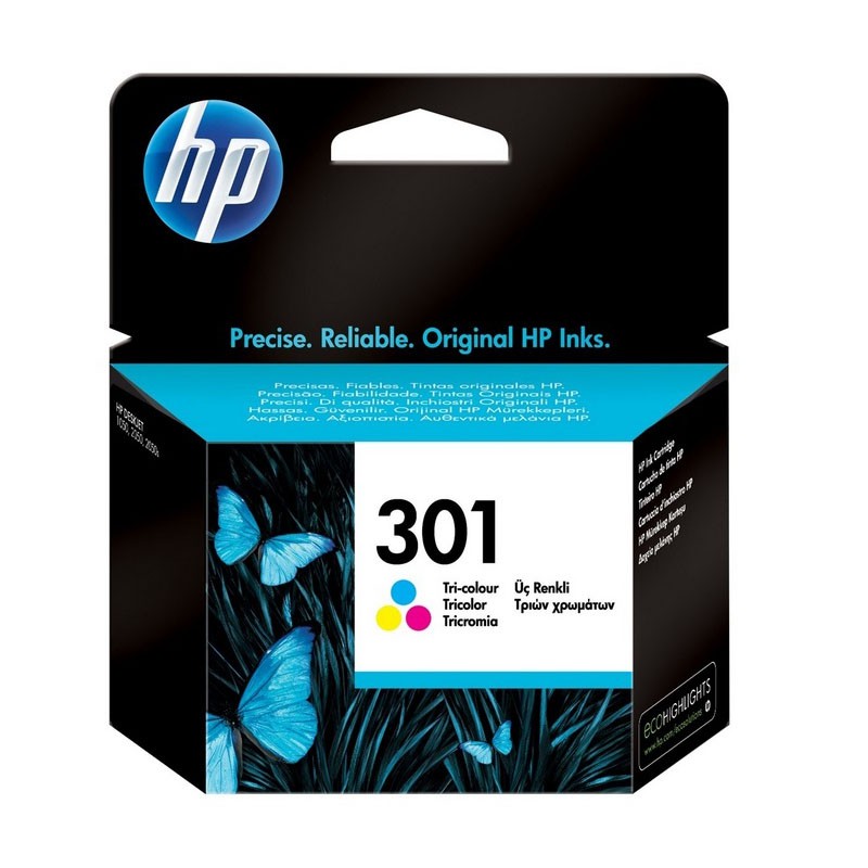 CARTUCHO TINTA HP 301 Tri-Color