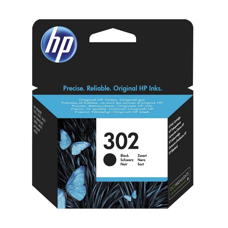 CARTUCHO TINTA HP 302 Negro