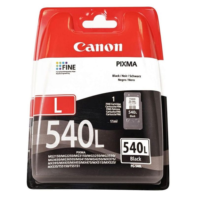 CARTUCHO CANON PG-540L Negro